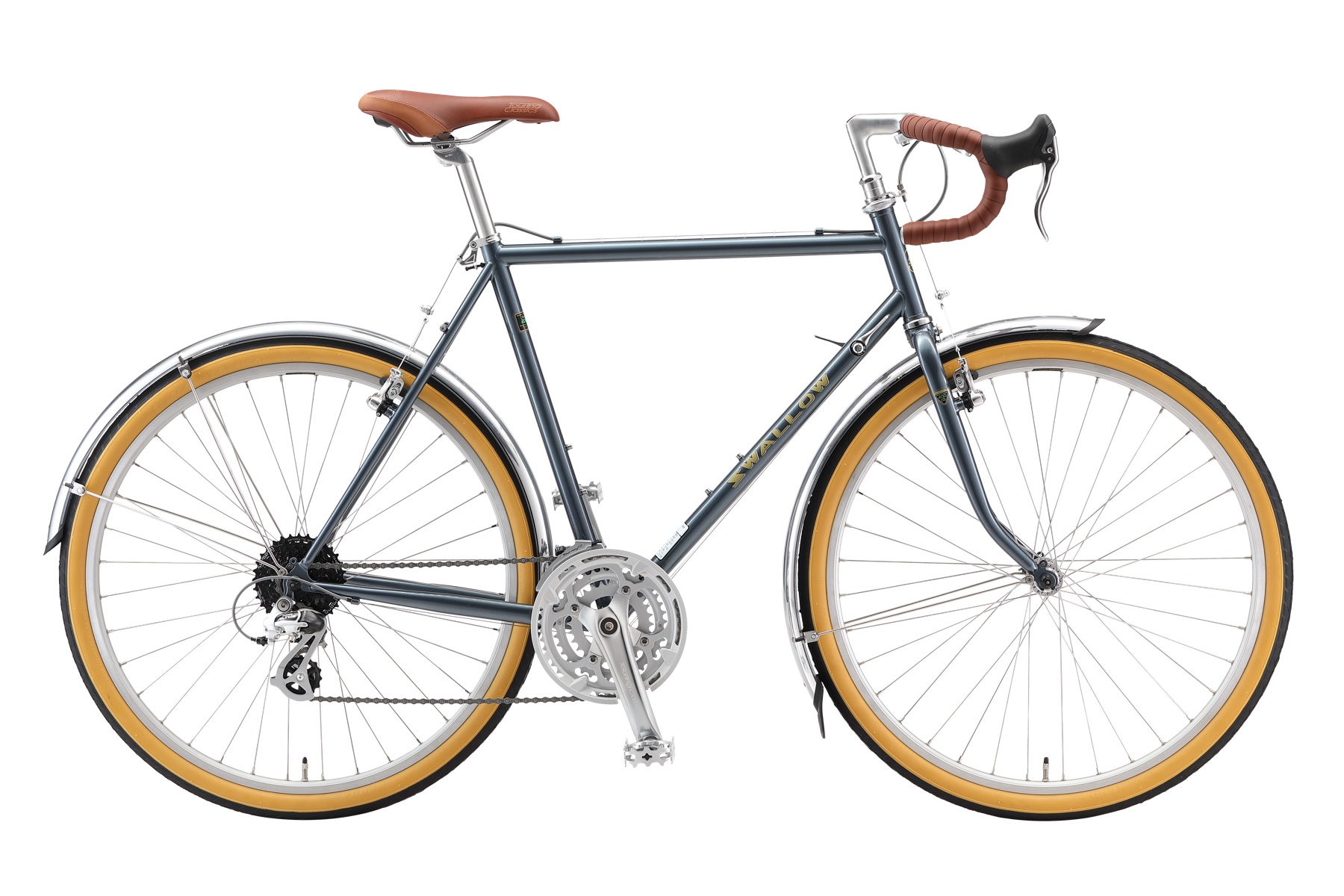 FEDERAL (FED) アイスシルバー 550mm 車体側面