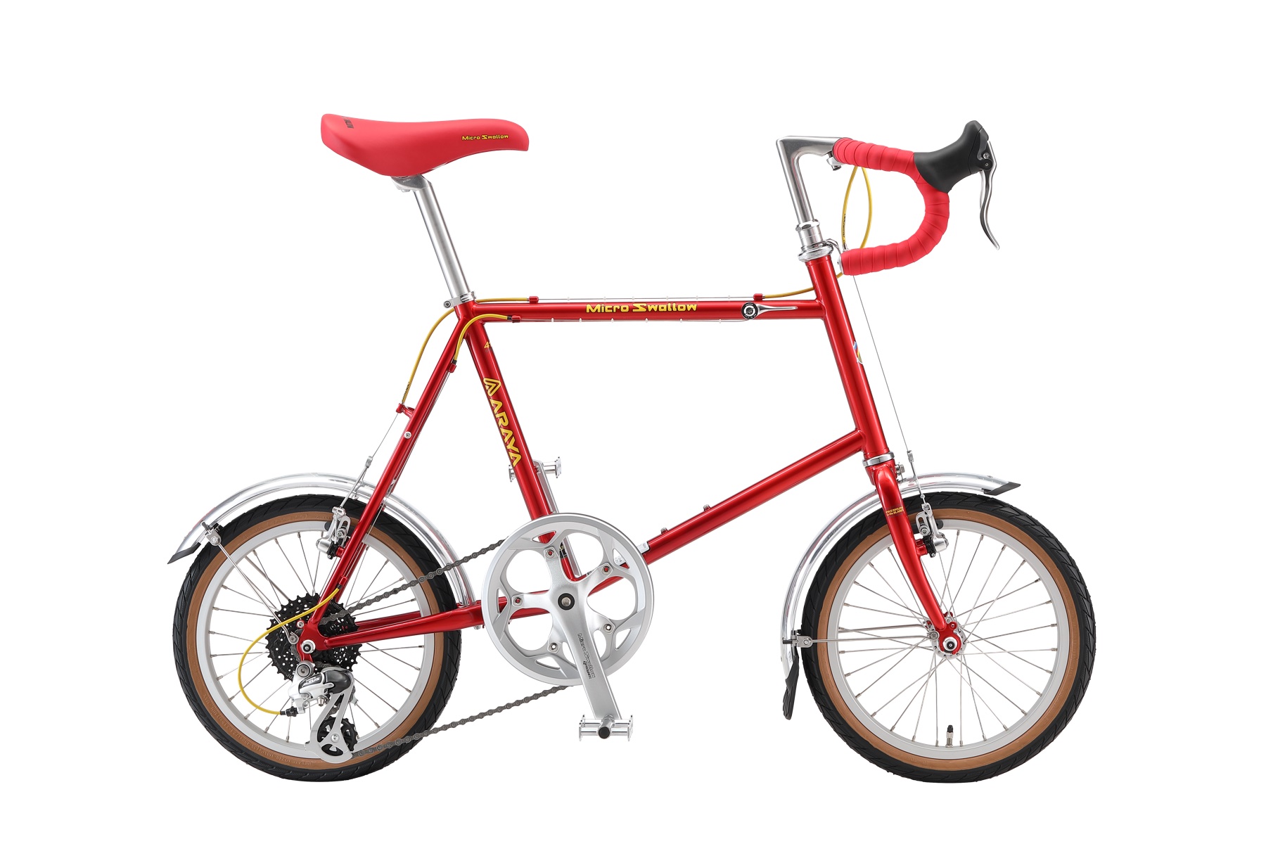 MICRO SWALLOW MCレッド 420mm 車体側面